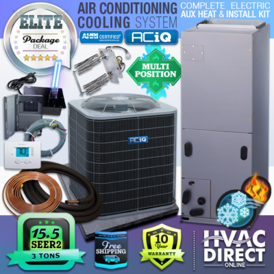 cost to add ac to central heat