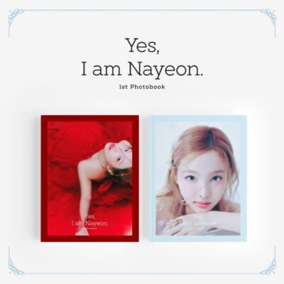 TWICEYes, I am Nayeon. Burgundy ver新品未開封 NAYEON TWICE Yes I am Nayeon Burgundy Ver 254p P.Book+8ea