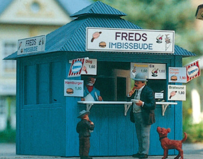 PIKO G Scale ~ New 2026 ~ Freds Snack Bar ~ Building Kit ~ 62021