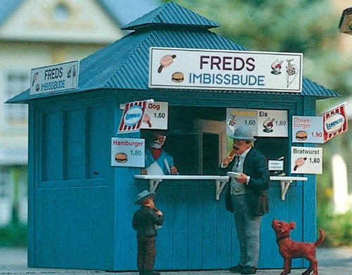 PIKO G Scale ~ New 2025 ~ Freds Snack Bar ~ Building Kit ~ 62021