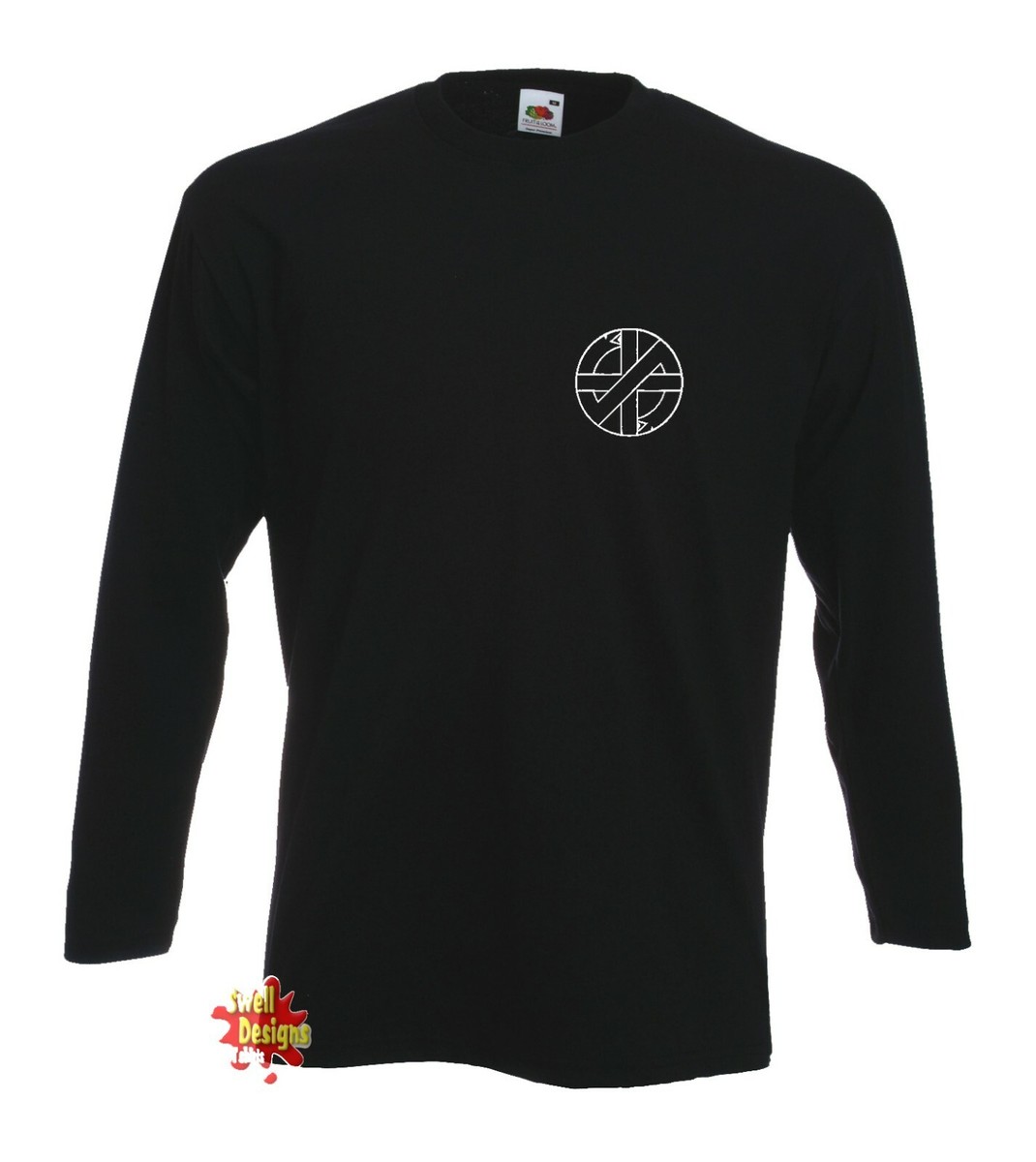 CRASS symbol pocket print logo punk rock anarchy retro T Shirt All Sizes