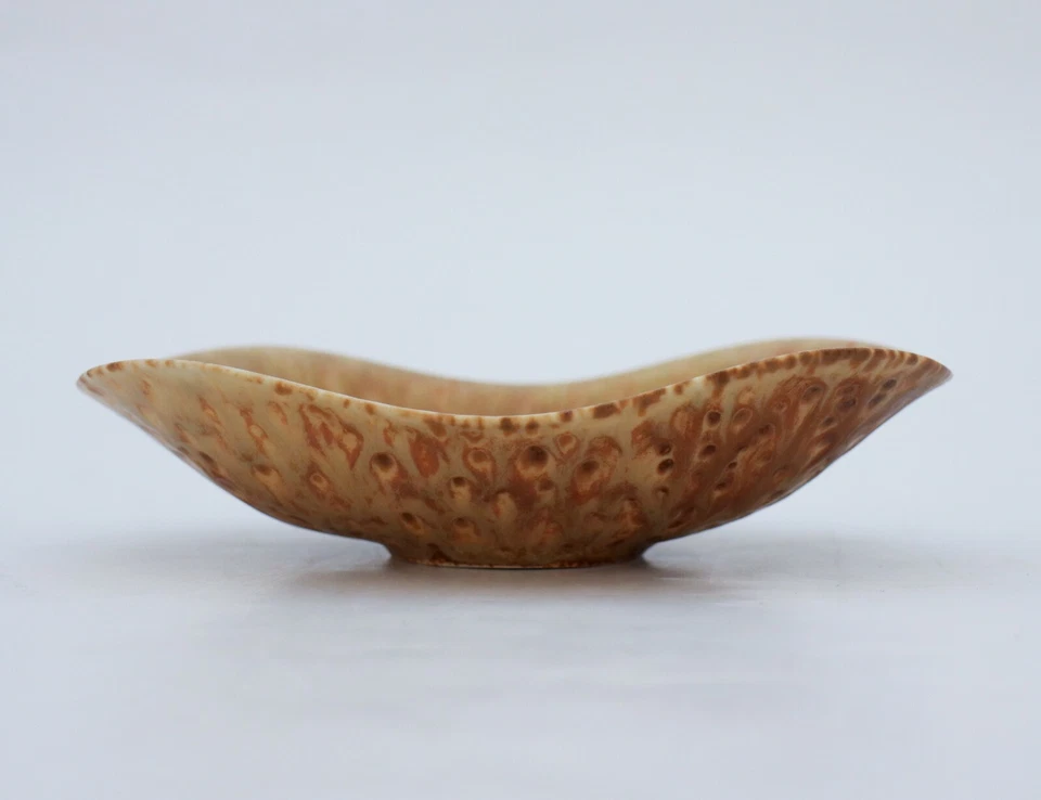 Светло-коричневая чаша - Gunnar Nylund - Rörstrand / Rorstrand - Изображение 3 из 4