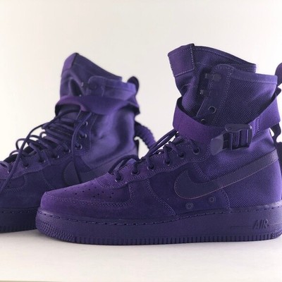 nike sf air force 1 high purple