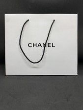 CHANEL Paper Gift Bag Medium 9" 10.5" 4.5" AUTHENTIC Shopping Bag