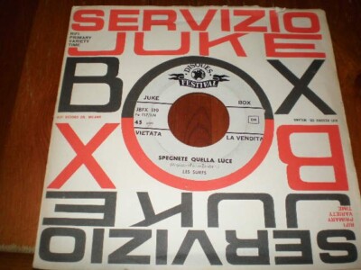 LES SURFS-Quando balli il surf/Spegnete quel-45g JB-FESTIVAL-1964-SPESE GRATUITE