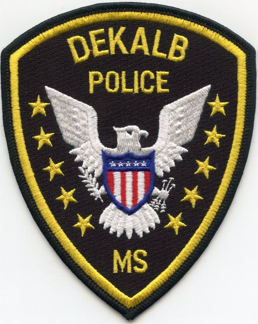 DEKALB MISSISSIPPI MS POLICE PATCH eBay