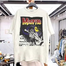 Misfits Cheap - Band Misfits 90s Graphic White T shirt Unisex Reprint S-5XL