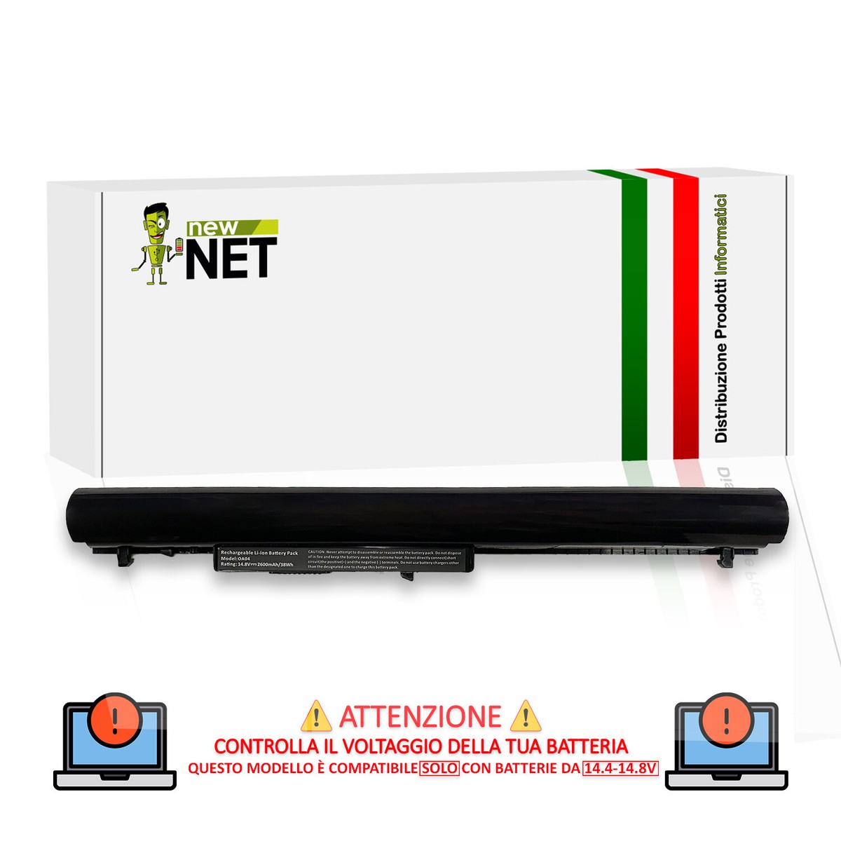 Batteria SOSTITUTIVA HP-compaq HSTNNLBOW, HSTNN-LBOW, HSTNNOB0X Batteria SOSTITUTIVA HP-compaq HSTNNLBOW, HSTNN-LBOW, HSTNNOB0X