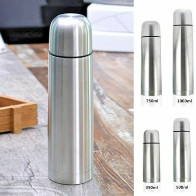 Us Stainless Steel Vacuum Sealed Insulated Coffee Bottle Thermos 12/17/26/35 OZ, Size: 500ml/17.6oz