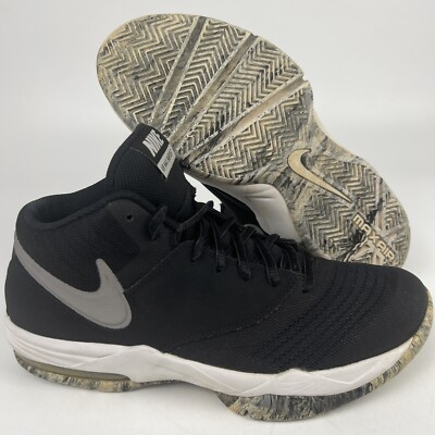 Nike Air Max Emergent Men 8 Women 10 Black Silver White Athletic Shoes Running
