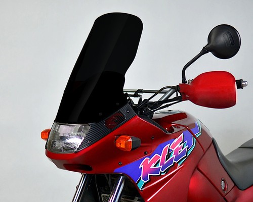 KAWASAKI KLE 500 1991-1993 TOURING PARABRISAS ALTO Para MOTO PANTALLA 5 COLORES - Imagen 10 de 11