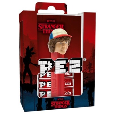 European PEZ Gftset - Stranger Things 4 (2022): Dustin; MIB + 4 Cola ...