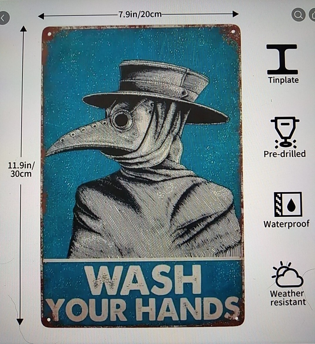 Wash Your Hands Cartel divertido regalo idea – para inodoro y baños – 20 x 30 cm Forex en 3 mm de grosor Wash Your Hands Cartel divertido regalo idea – para inodoro y baños – 20 x 30 cm Forex en 3 mm de grosor