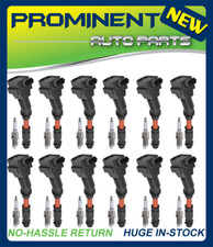 Ignition Coils + Autolite Spark Plugs for Mercedes-Benz SL500 S420