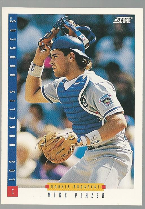 1993 Score Rookie Prospect Card #286 Mike Piazza Los Angeles