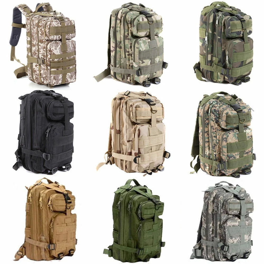 Military Tactical Rucksack Backpack Daypack Bag Hiking Camping Outdoor Sport US
Opens in a new windo