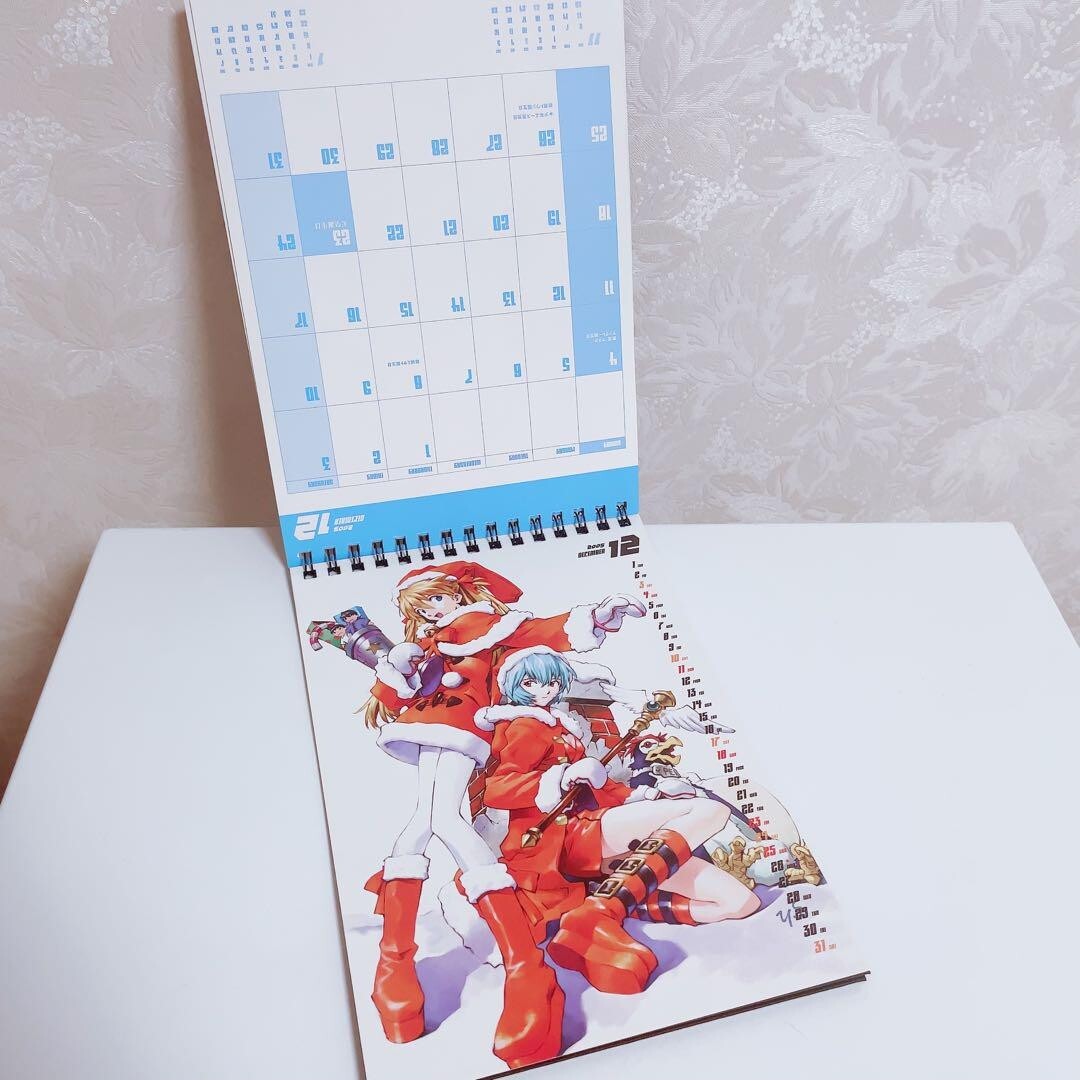 Neon Genesis Evangelion 2005 Desktop Calendar Rei Ayanami | eBay