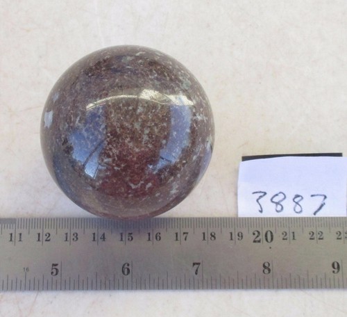 Fluorescent Sphere Calcite Sterling Hill 57mm 3887 - Picture 7 of 9
