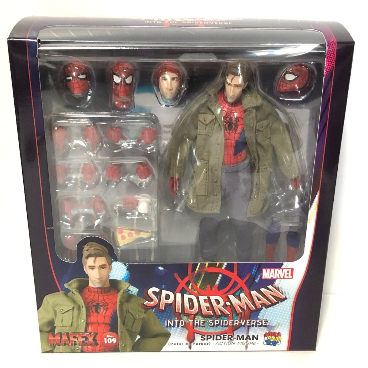 Medicom Mafex No.109 Peter B. Parker Spiderman Into The Medicom Mafex No.109 Peter B. Parker Spiderman Into The