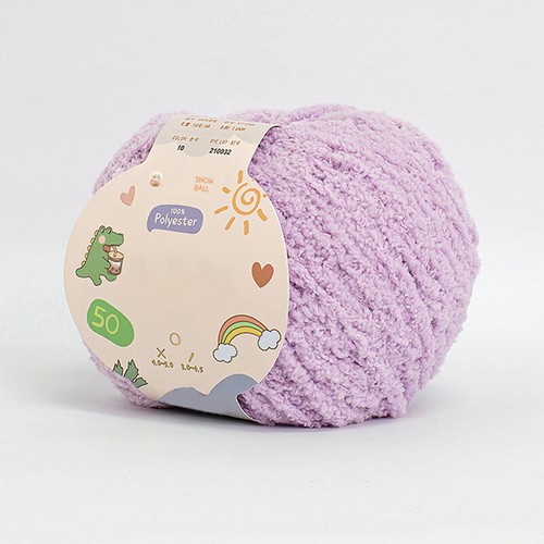50g Dolls Hand Knitting Scarf Sweater Coral Towel Threads Fluffy Wool Yarn - Picture 24 of 33