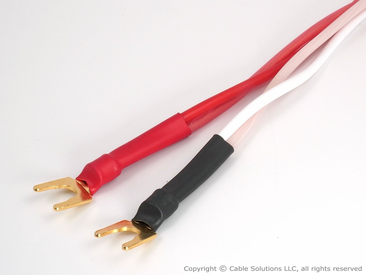Canare 4S11 Star Quad Bi-Wire Speaker Cables Custom Hand-Made in