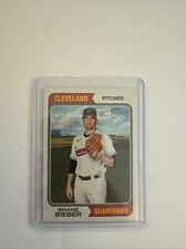 2023 Heritage Base #83 Shane Bieber - Cleveland Guardians