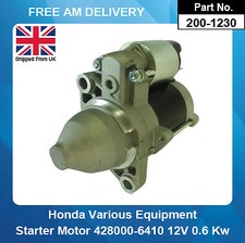 Starter motor for Honda GX630 GX630 GX660 GX690 428000-6410 DV5E2