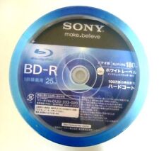 Sony Blu Ray 25gb 4x Blank R Printable Blu Ray 50 From Japan For Sale Online Ebay