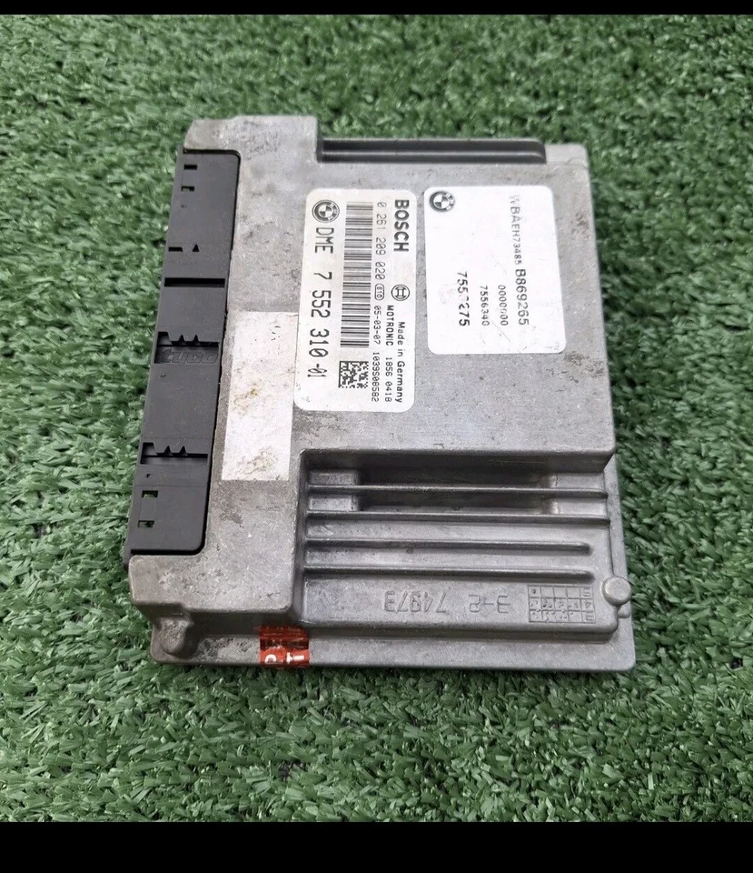Módulo de control del motor BMW 545i 745i 645I DME ECU ECM Computer 7552310  Foto 2 de 2