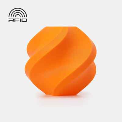 Pumpkin Orange BambuLabs PLA Basic REFILL Filament 1.75mm Sealed New NIB