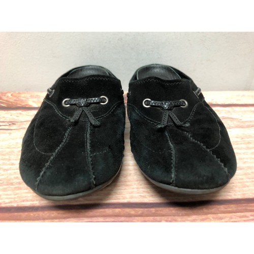 Cole Haan Air G Series Black Leather Mule Slip On Shoes Womens 7 B (9e74) - Picture 7 of 9