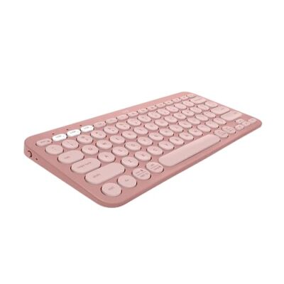 Logitech Pebble Keys 2 K380s Multi-Device Bluetooth Wireless Keyboard Tonal Rose