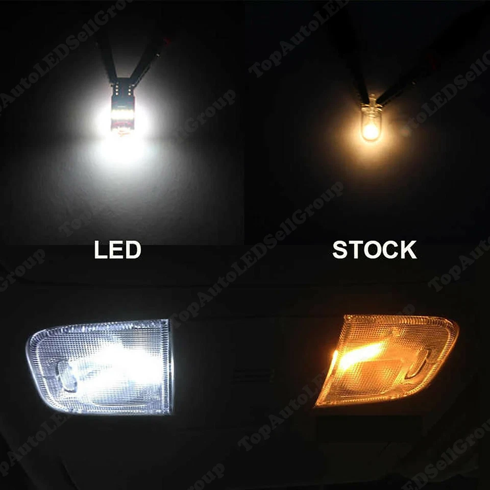 Kit de equipamiento interior de luz LED blanca 17x para Toyota Tundra 2007-2019 2020 2021 Foto 2 de 4