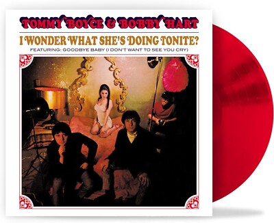 TOMMY BOYCE & BOBBY HART - ICH FRAGE MICH, WAS SIE MACHT TONITE? (ROTE VINYL LP) NEU
