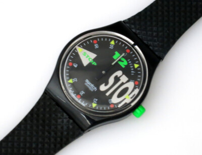 NIGHTSHIFT  - SWATCH STOP-WATCH  - SSB101 - NEU und ungetragen