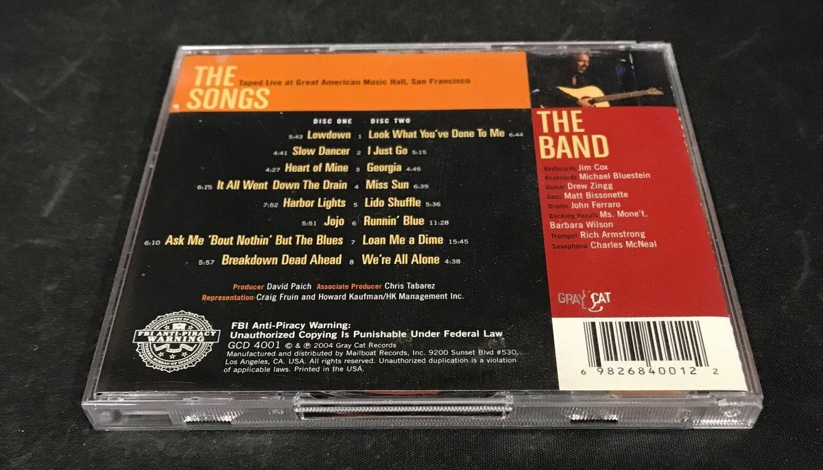 Greatest Hits Live by Boz Scaggs (CD, 2004) 698268400122| eBay