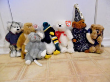 7 Ty Attic Treasures - w/tags protectors