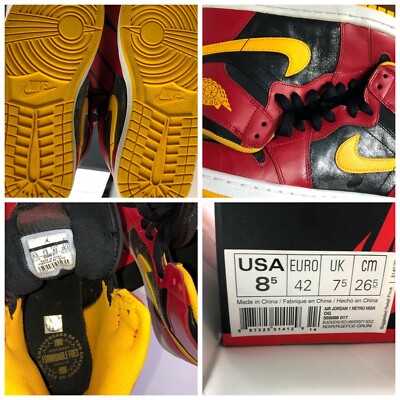 Nike Air Jordan 1 High OG 555088-017 Highlight Reel Red  display picture 1