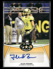 Jalen Brown 2014 Leaf US Army All American Bowl Auto 2/5