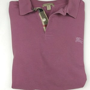 burberry shirt mens pink