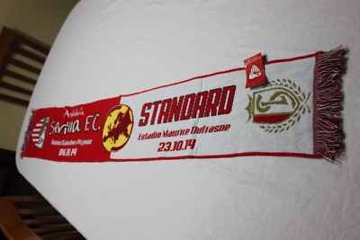 BUFANDA FUTBOL DE LA UEFA EUROPA LEAGUE ENTRE SEVILLA FC Y STANDARD DE LIEGE