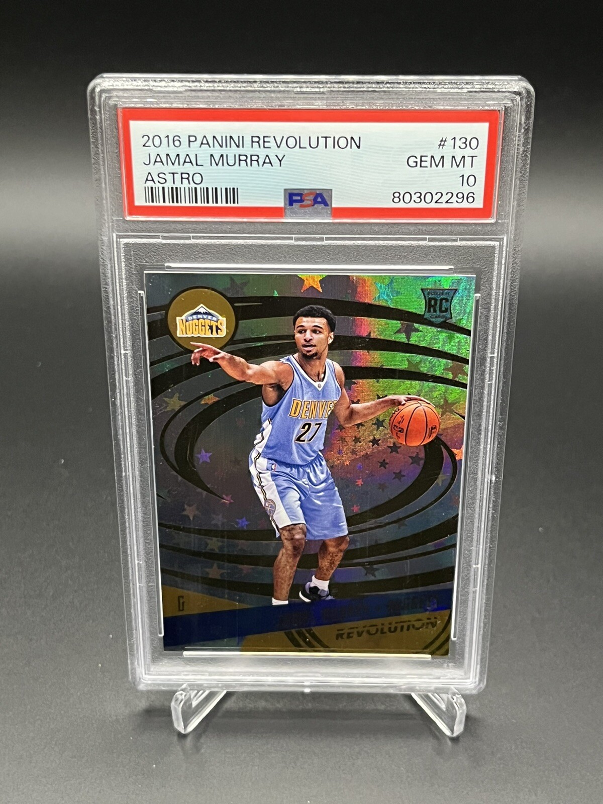 2016-17 Panini Revolution Jamal Murray Astro Rookie RC #130 Psa 10 *POP 22*