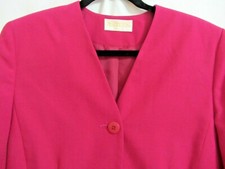 Vintage PENDLETON SOPHISTICATES Women's Cherry Poly/Rayon Blazer Jacket 12