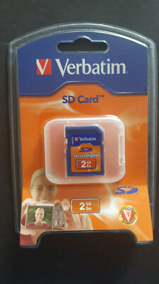 Verbatim 2GB Secure Digital Memory Card 