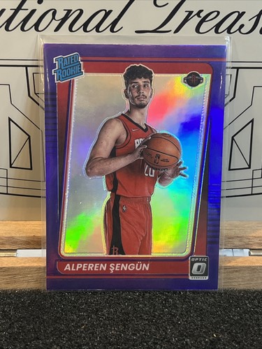 2021-22 DONRUSS OPTIC RATED ROOKIE PURPLE #169 ALPEREN SENGUN RC - 第 1/2 張圖片