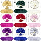 Satin Napkins 12x12 Inch Square Shiny Silky Sateen Cloth Dinner Table Napkin NEW