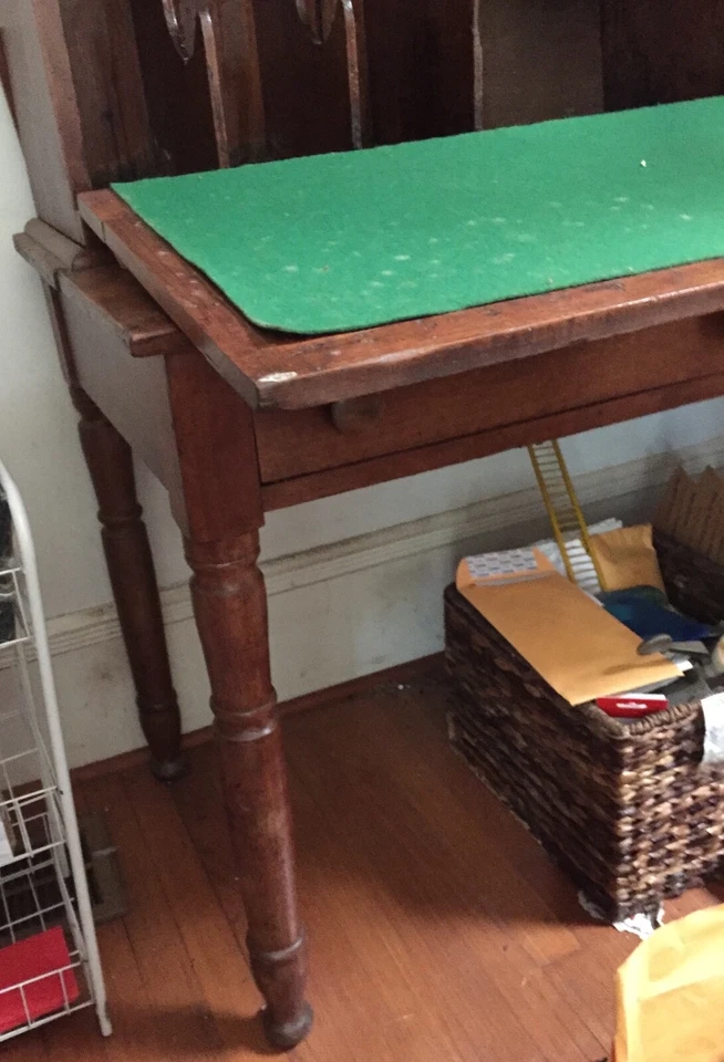 Antiguo gabinete de escritorio plantación americano 1880 Foto 3 de 4