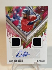 2021 Diamond Kings Daniel Johnson Rookie RC Dual Jersey Auto Autograph