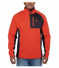 NWT Spyder Men’s Gait Half Zip Jacket - RED (Select Size: S-XXL) FAST SHIPPING