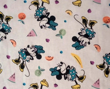Disney classic minnie mouse fun fabric 12 by 10 inch